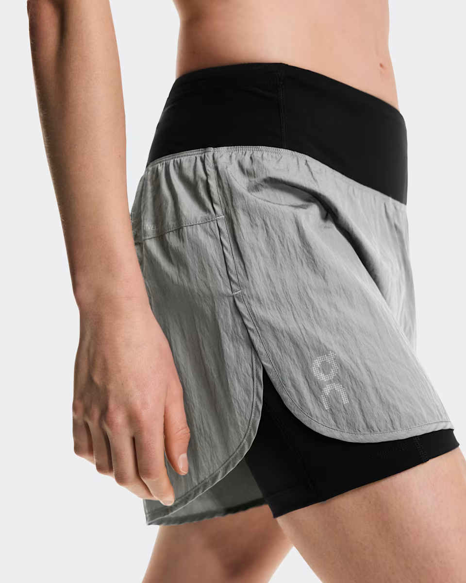 Explore On Women Performance Volt Shorts - Glacier for trail, outdoor & lifestyle use | Liv Activ Singapore