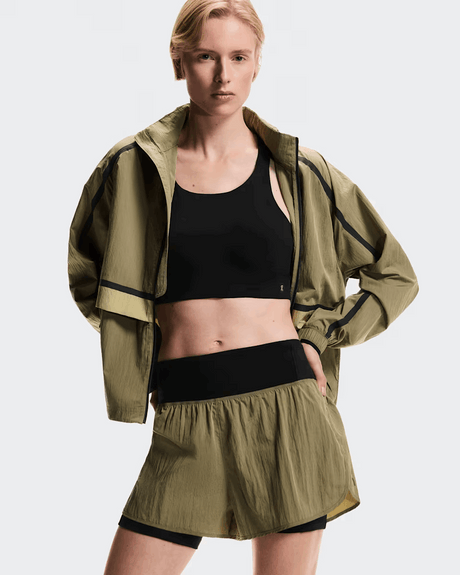 Explore On Women Performance Volt Shorts - Safari for trail, outdoor & lifestyle use | Liv Activ Singapore