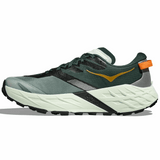 Explore HOKA Men Speedgoat 7 Wide - Bay Leaf / Sea Glass for trail, outdoor & lifestyle use | Liv Activ Singapore
