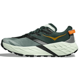 Explore HOKA Men Speedgoat 7 Wide - Bay Leaf / Sea Glass for trail, outdoor & lifestyle use | Liv Activ Singapore