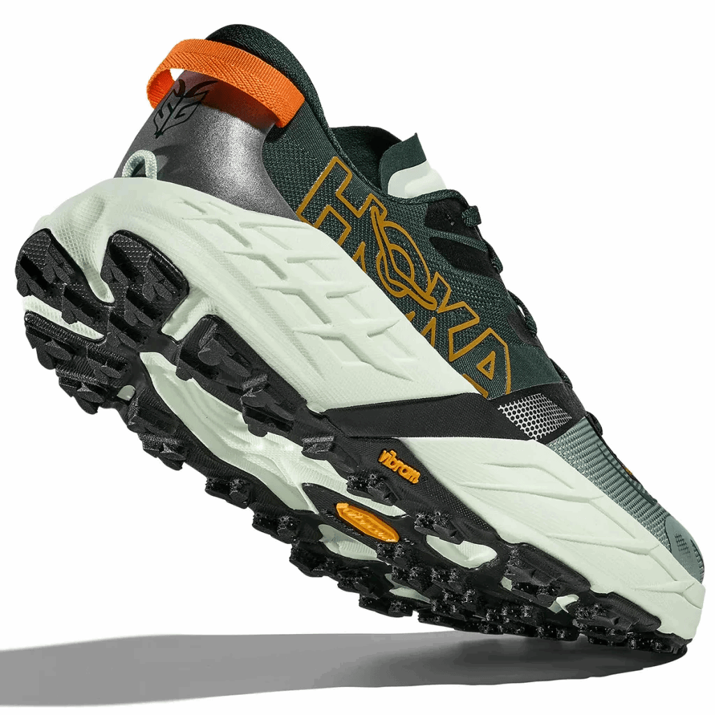 Explore HOKA Men Speedgoat 7 Wide - Bay Leaf / Sea Glass for trail, outdoor & lifestyle use | Liv Activ Singapore