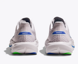 Explore HOKA Men Mach 7 Wide - Ash Grey / Cobalt Blue for trail, outdoor & lifestyle use | Liv Activ Singapore