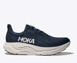 Explore HOKA Men Arahi 8 Wide - Varsity Navy / White for trail, outdoor & lifestyle use | Liv Activ Singapore