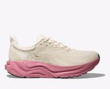 Explore HOKA Women Arahi 8 Wide - Alabaster / Lingonberry for trail, outdoor & lifestyle use | Liv Activ Singapore