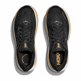 Explore HOKA Men Bondi 9 Wide - Carbon Black / Yellow Gold for trail, outdoor & lifestyle use | Liv Activ Singapore