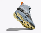 Explore HOKA Men Mafate Hike - Mineral Blue / Tumeric for trail, outdoor & lifestyle use | Liv Activ Singapore