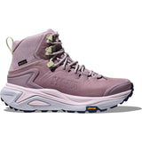 Explore HOKA Women Kaha 3 GTX - Fragrant Lilac / Lilac Cream for trail, outdoor & lifestyle use | Liv Activ Singapore