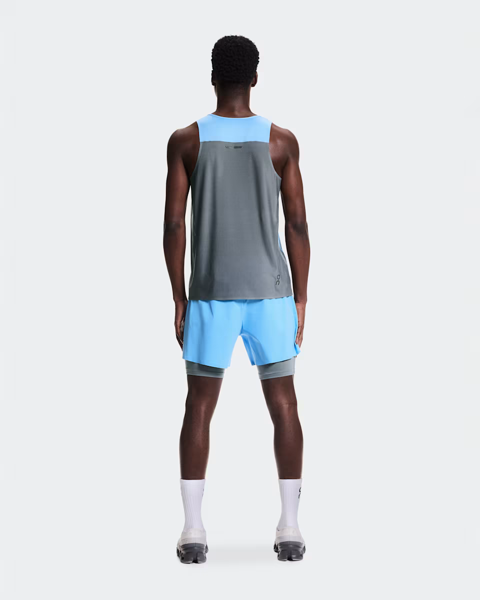 Explore On Men Performance Tank - Gourami / Rock for trail, outdoor & lifestyle use | Liv Activ Singapore