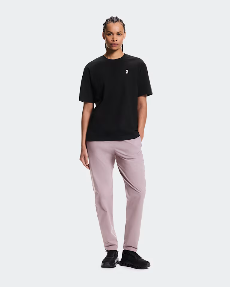 Explore On Women Club-T Rhythm - Black for trail, outdoor & lifestyle use | Liv Activ Singapore