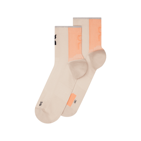 Explore On Unisex Performance Run Sock Mid - Pearl / Sunstone for trail, outdoor & lifestyle use | Liv Activ Singapore