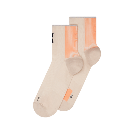 Explore On Unisex Performance Run Sock Mid - Pearl / Sunstone for trail, outdoor & lifestyle use | Liv Activ Singapore