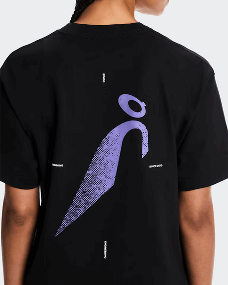 Explore On Women Club-T Rhythm - Black for trail, outdoor & lifestyle use | Liv Activ Singapore