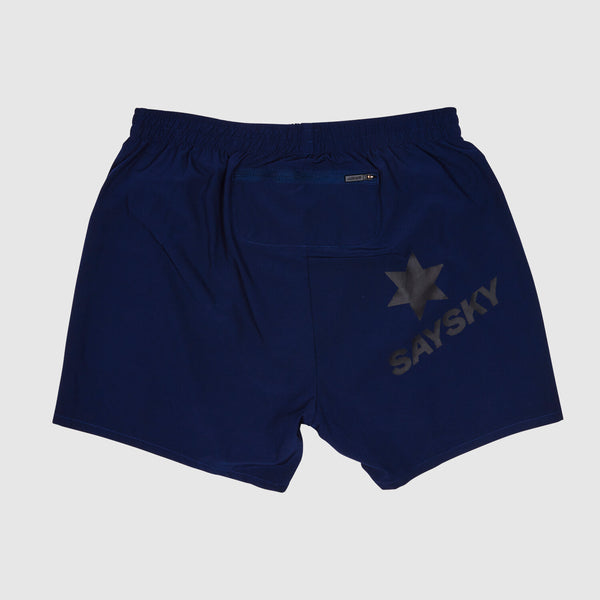 Explore SAYSKY Men Pace Shorts 5'' - Blue for trail, outdoor & lifestyle use | Liv Activ Singapore