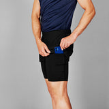 Explore SAYSKY Men Pace 2 In 1 Shorts 5'' - Black for trail, outdoor & lifestyle use | Liv Activ Singapore
