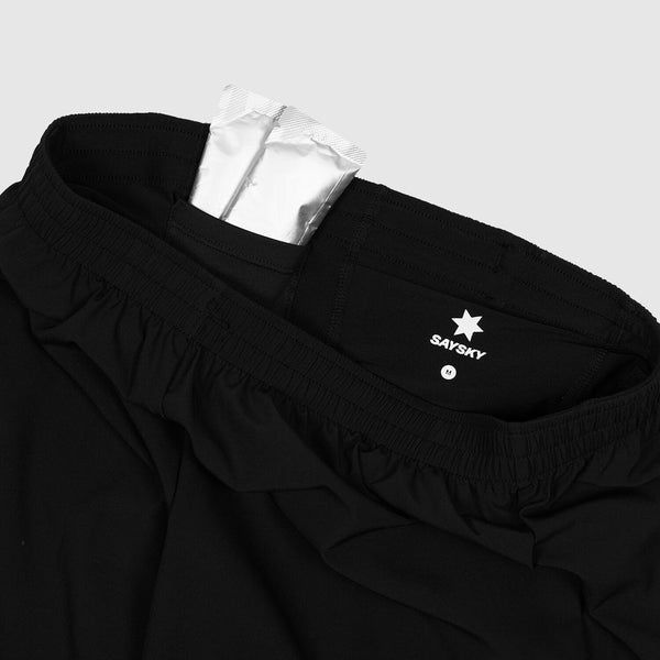 Explore SAYSKY Men Pace Shorts 5'' - Black for trail, outdoor & lifestyle use | Liv Activ Singapore