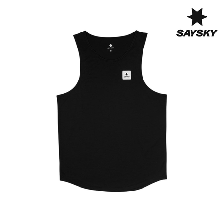 Explore SAYSKY Men Clean Combat Pro Singlet - Black for trail, outdoor & lifestyle use | Liv Activ Singapore