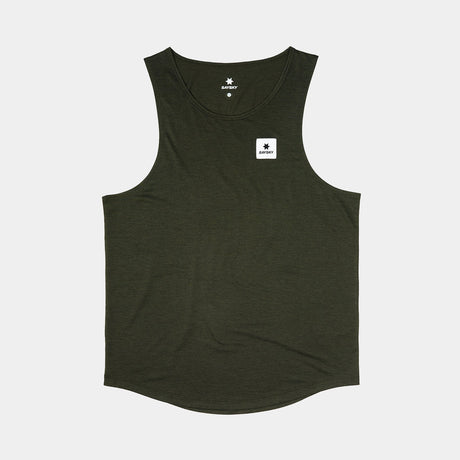 Explore SAYSKY Men Clean Combat Pro Singlet - Green for trail, outdoor & lifestyle use | Liv Activ Singapore