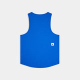Explore SAYSKY Men Logo Combat Pro Singlet - Blue for trail, outdoor & lifestyle use | Liv Activ Singapore