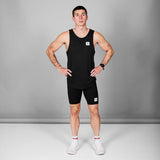 Explore SAYSKY Men Clean Combat Pro Singlet - Black for trail, outdoor & lifestyle use | Liv Activ Singapore