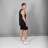 Explore SAYSKY Men Clean Combat Pro Singlet - Black for trail, outdoor & lifestyle use | Liv Activ Singapore