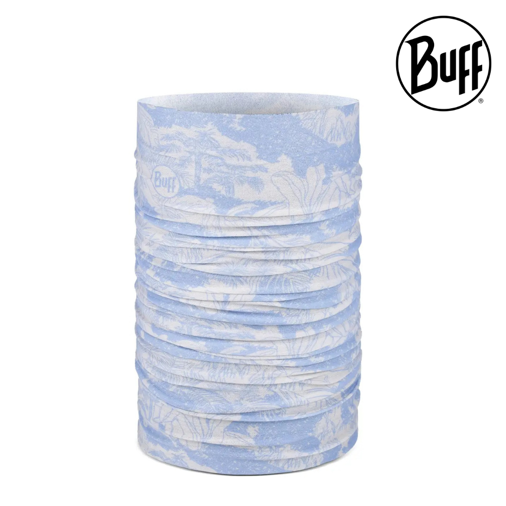 Explore BUFF® CoolNet UV+® Neckwear - Loer Glory Blue for trail, outdoor & lifestyle use | Liv Activ Singapore
