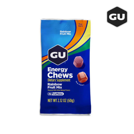 Explore (1 Pack) GU Energy Chews - Rainbow Fruit Mix - Expiry Date: Aug 2026 for trail, outdoor & lifestyle use | Liv Activ Singapore