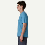 Explore Patagonia Men Capilene® Cool Daily Shirt - '73 Skyline - Shore Blue - Light Shore Blue X-Dye for trail, outdoor & lifestyle use | Liv Activ Singapore