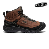 Explore KEEN Men Targhee IV Mid Waterproof Wide - Bison / Black for trail, outdoor & lifestyle use | Liv Activ Singapore
