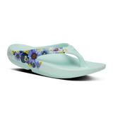 Explore OOFOS Women OOlala Limited - Mint Blossom for trail, outdoor & lifestyle use | Liv Activ Singapore