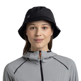Explore BUFF® Rain Bucket Hat - Solid Black for trail, outdoor & lifestyle use | Liv Activ Singapore