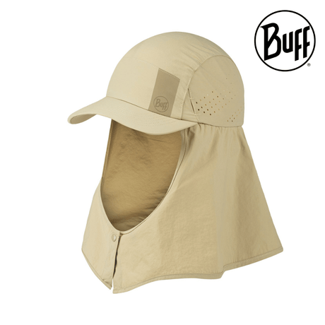 Explore BUFF® Desert Cap - Solid Birch Grey for trail, outdoor & lifestyle use | Liv Activ Singapore