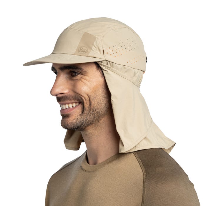Explore BUFF® Desert Cap - Solid Birch Grey for trail, outdoor & lifestyle use | Liv Activ Singapore