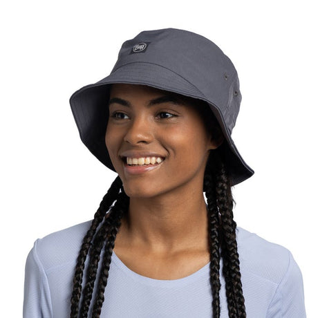 Explore BUFF® Adventure Bucket Hat - Solid Ash for trail, outdoor & lifestyle use | Liv Activ Singapore