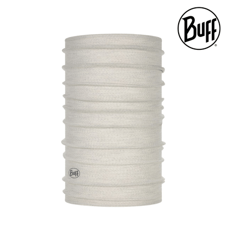 Explore BUFF® Merino Lightweight Neckwear - Solid Cloud for trail, outdoor & lifestyle use | Liv Activ Singapore