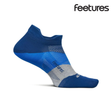 Explore Feetures Active Elite Ultra Light Cushion No Show Tab - Navy Mist for trail, outdoor & lifestyle use | Liv Activ Singapore