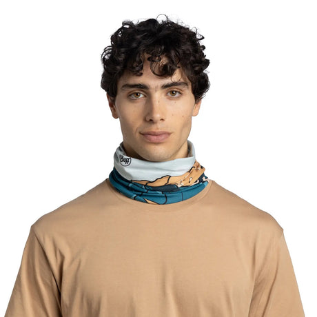 Explore BUFF® Coolnet UV® Neckwear - Nive Teal for trail, outdoor & lifestyle use | Liv Activ Singapore