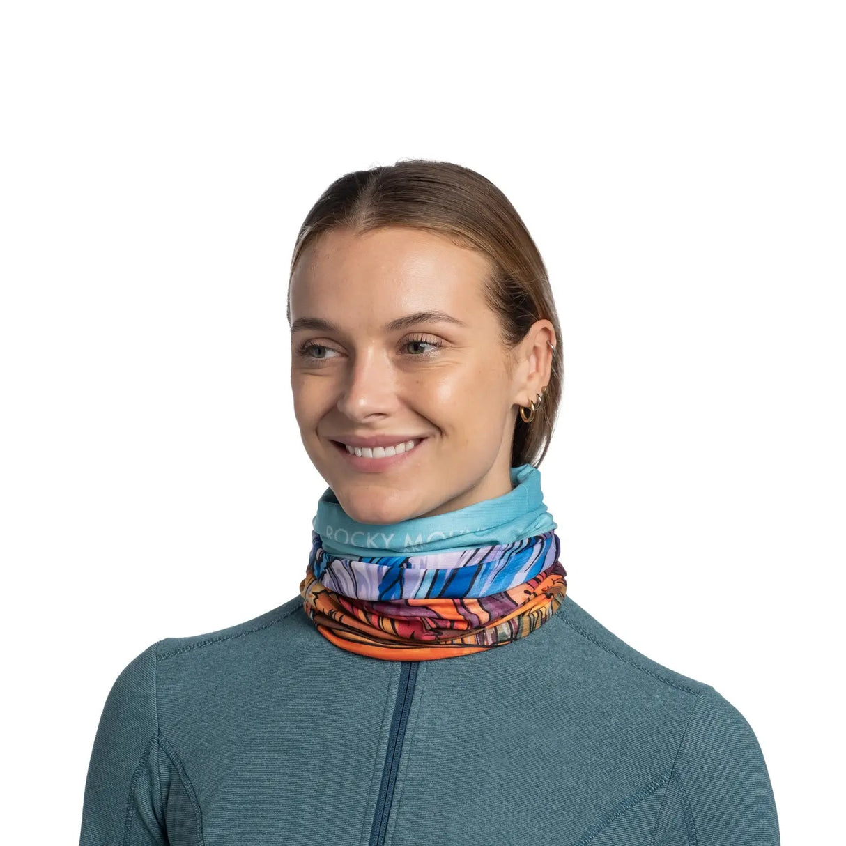 Explore BUFF® Coolnet UV® Neckwear - Rocky Mountain National Park by Gretchen Leggitt for trail, outdoor & lifestyle use | Liv Activ Singapore