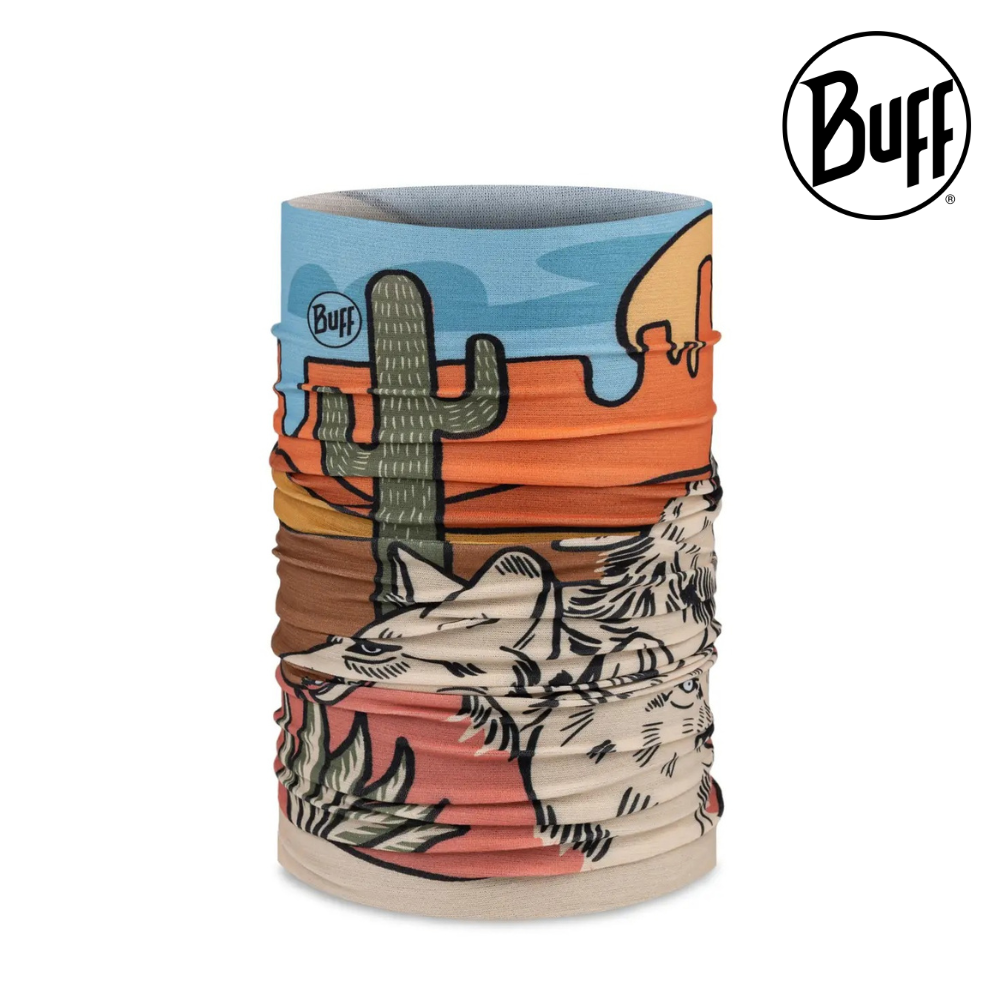 Explore BUFF® CoolNet UV® Neckwear - Amino Multi by Micayla Gatto for trail, outdoor & lifestyle use | Liv Activ Singapore
