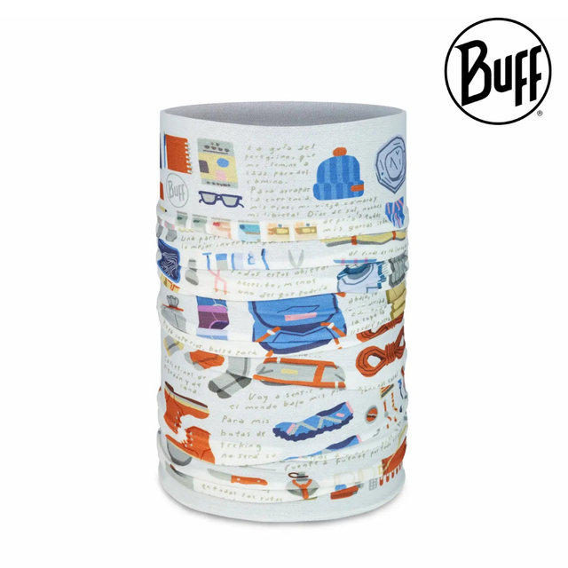 Explore BUFF® CoolNet UV® Neckwear - Camino de Santiago Guia Peregrino for trail, outdoor & lifestyle use | Liv Activ Singapore
