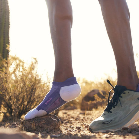 Explore Feetures Active Elite Max Cushion No Show Tab - Future Dusk for trail, outdoor & lifestyle use | Liv Activ Singapore