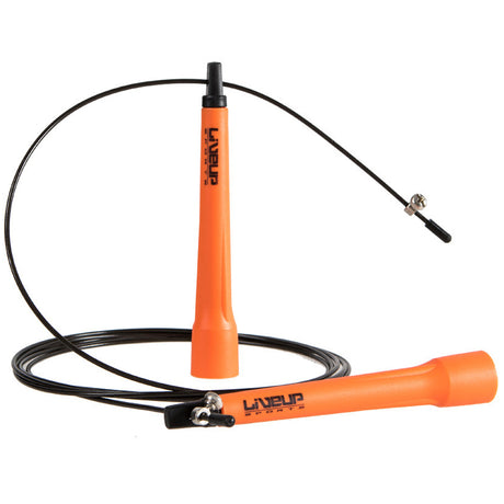 Explore LiveUp Cable Jump Rope - Orange / Black Handle for trail, outdoor & lifestyle use | Liv Activ Singapore