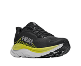 Explore HOKA Men Clifton 11 Wide - Black / Cosmic Grey for trail, outdoor & lifestyle use | Liv Activ Singapore