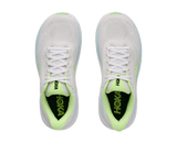 Explore HOKA Women Clifton 11 Wide - Frost / Neon Yuzu for trail, outdoor & lifestyle use | Liv Activ Singapore
