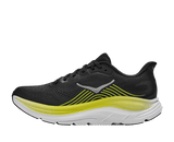 Explore HOKA Men Clifton 11 Wide - Black / Cosmic Grey for trail, outdoor & lifestyle use | Liv Activ Singapore