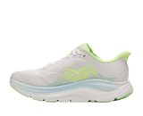 Explore HOKA Women Clifton 11 Wide - Frost / Neon Yuzu for trail, outdoor & lifestyle use | Liv Activ Singapore