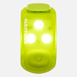 Nathan Sports StrobeLight 2.0 Safety LED Light Clip - Safety Yellow