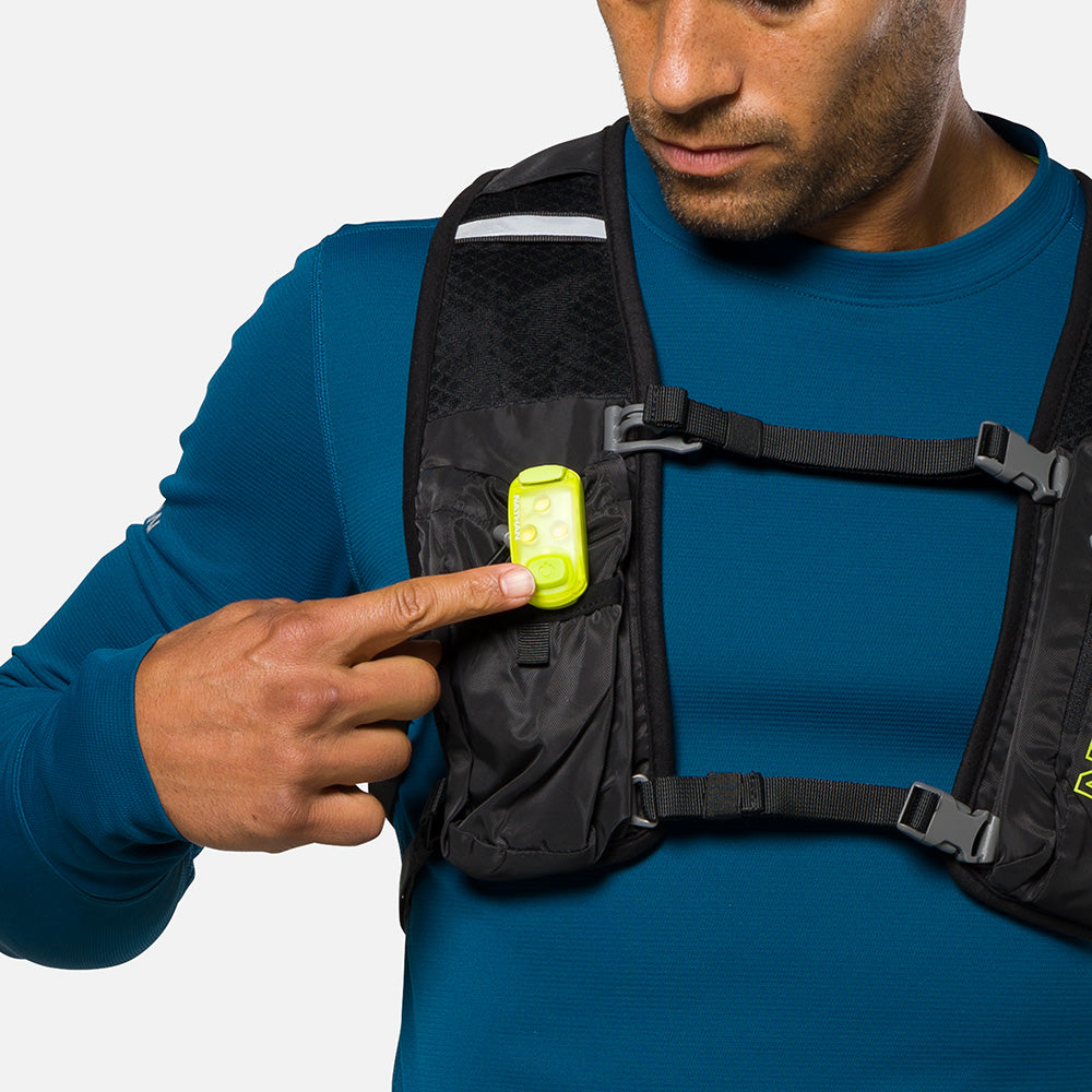 Nathan Sports StrobeLight 2.0 Safety LED Light Clip - Safety Yellow
