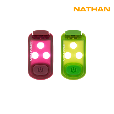 Explore Nathan Sports StrobeLight Safety LED Light Clip - 2 Pack for trail, outdoor & lifestyle use | Liv Activ Singapore