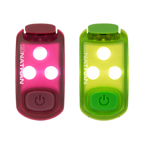 Explore Nathan Sports StrobeLight Safety LED Light Clip - 2 Pack for trail, outdoor & lifestyle use | Liv Activ Singapore