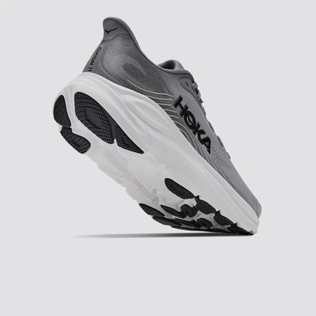 Explore HOKA Men Clifton 11 Wide - Galactic Grey / Stellar Grey for trail, outdoor & lifestyle use | Liv Activ Singapore